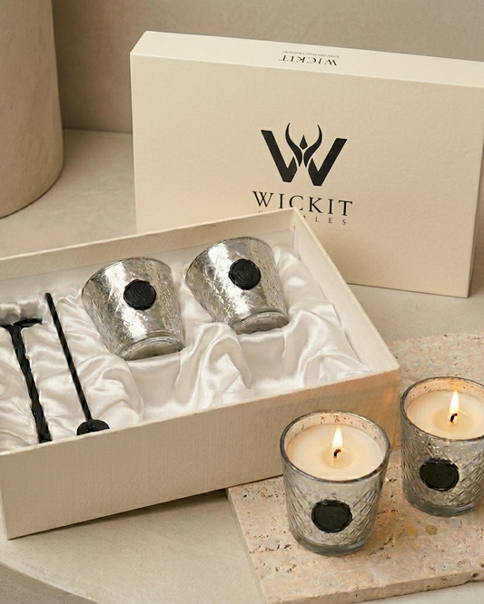 Signature Wickit Gift Set: Mercurial Lattice 3" x 3"