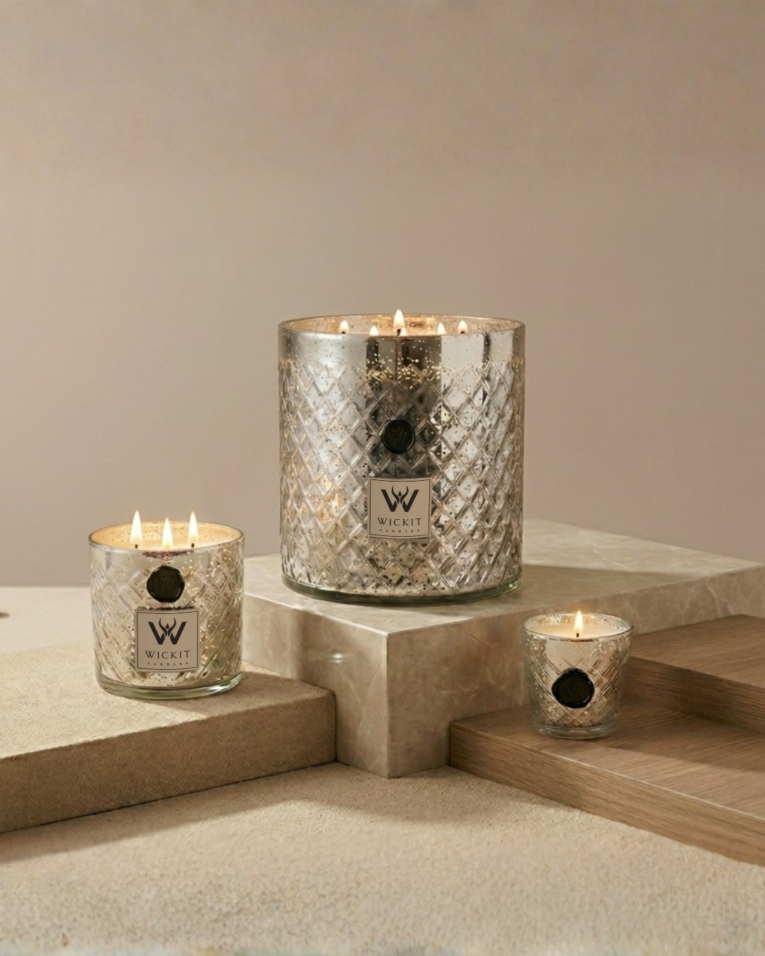 Signature Wickit Gift Set: Mercurial Lattice 3" x 3"