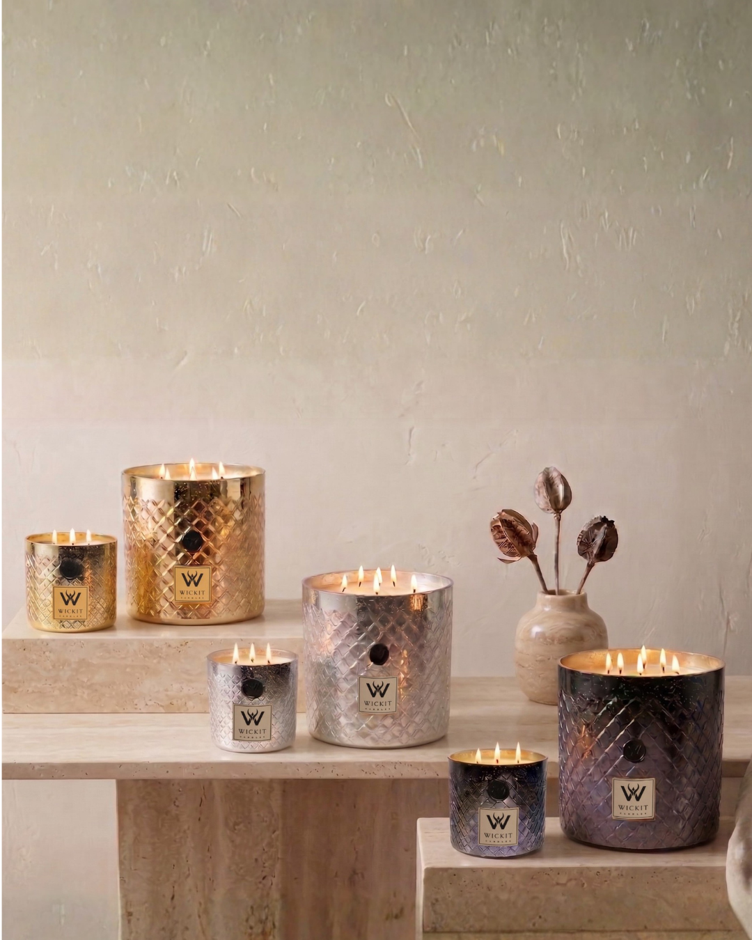 Smoked Lattice 9" x 9"