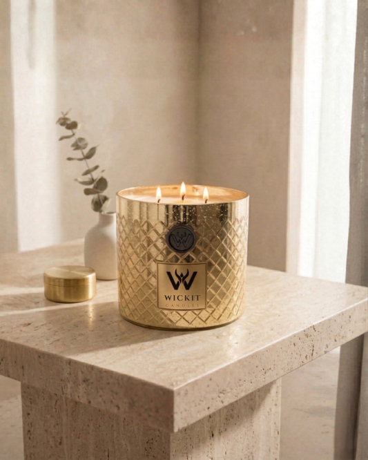 Golden Facet 5" x 5"