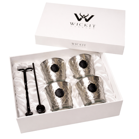 Signature Wickit Gift Set: Mercurial Lattice 3" x 3"